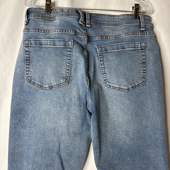 2 tpj Jeans Mens 34x28 Blue Athletic Fit Stretch Denim 5 Pocket Jeans - Picture 11 of 13